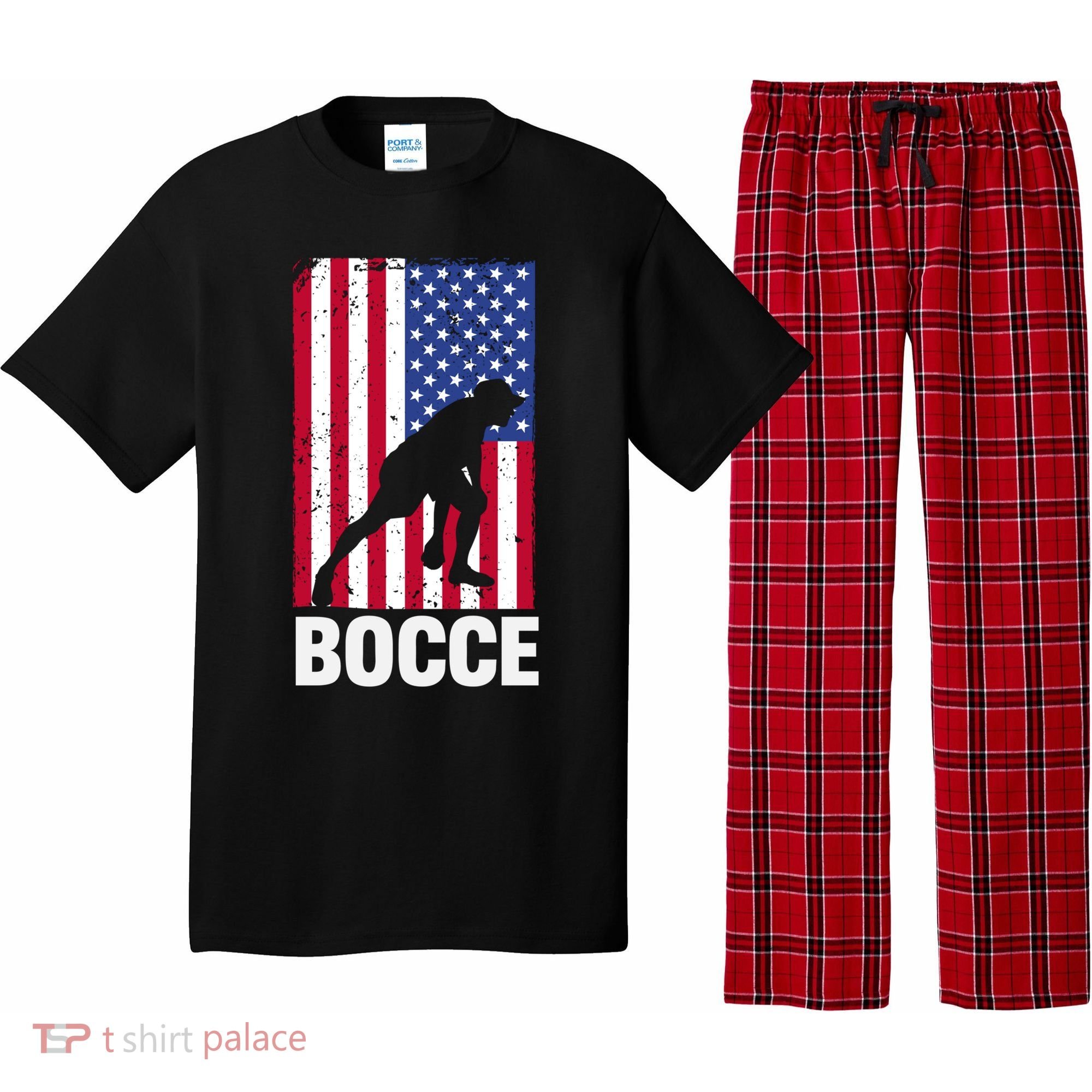 Funny Bocce Ball Gift Pajama Set