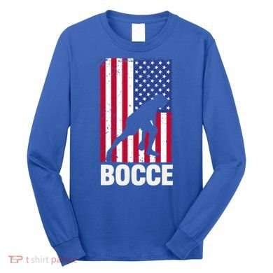 Funny Bocce Ball Gift Long Sleeve Shirt