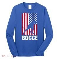 Funny Bocce Ball Gift Long Sleeve Shirt thumb 0