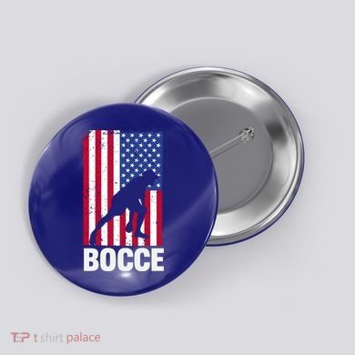 Funny Bocce Ball Gift Button