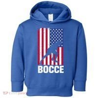Funny Bocce Ball Gift Toddler Hoodie thumb 0