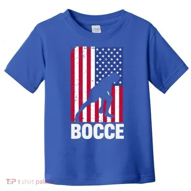 Funny Bocce Ball Gift Toddler T-Shirt