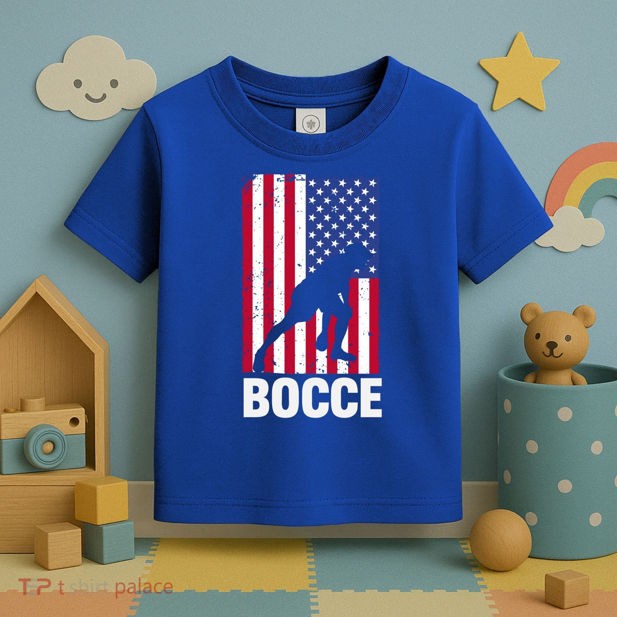 Funny Bocce Ball Gift Toddler T-Shirt