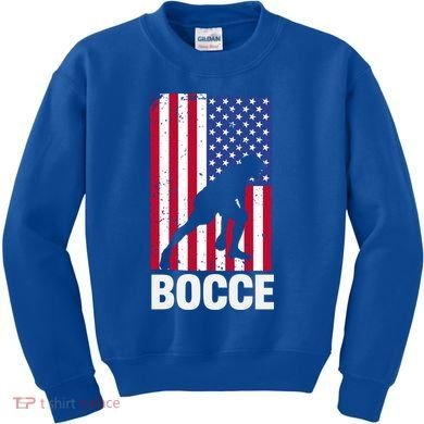 Funny Bocce Ball Gift Kids Sweatshirt