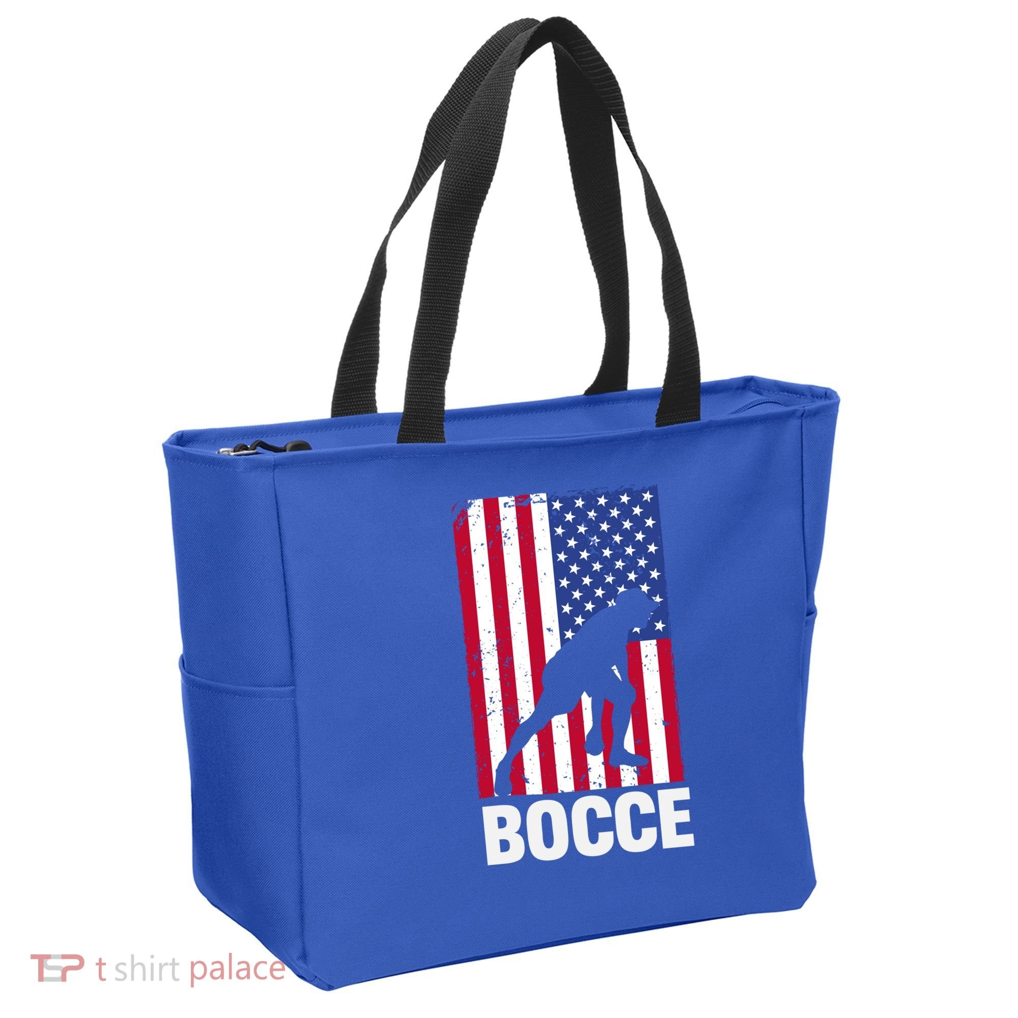 Funny Bocce Ball Gift Tote Bag