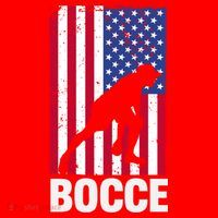 Funny Bocce Ball Gift Santa Hat thumb 1