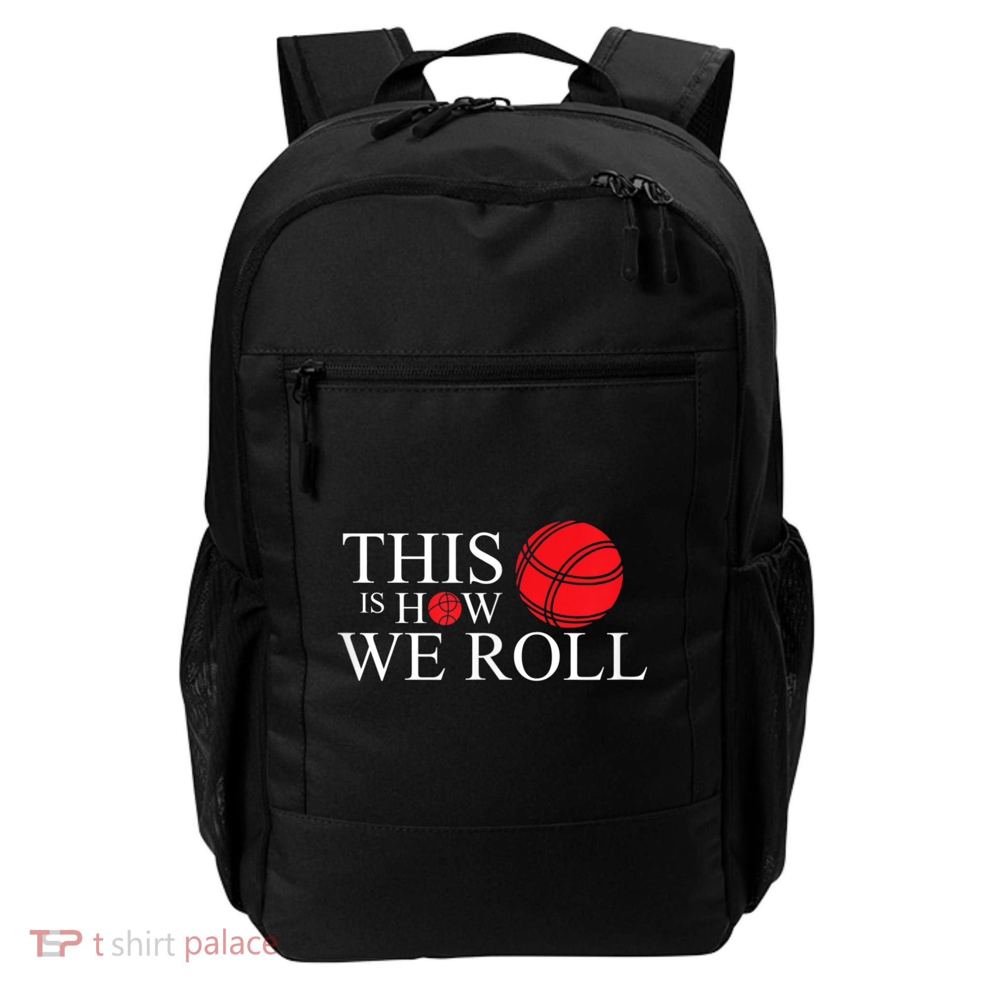 Funny Bocce Ball Bocce Backpack
