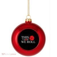 Funny Bocce Ball Bocce Plastic Christmas Ball Ornament thumb 0