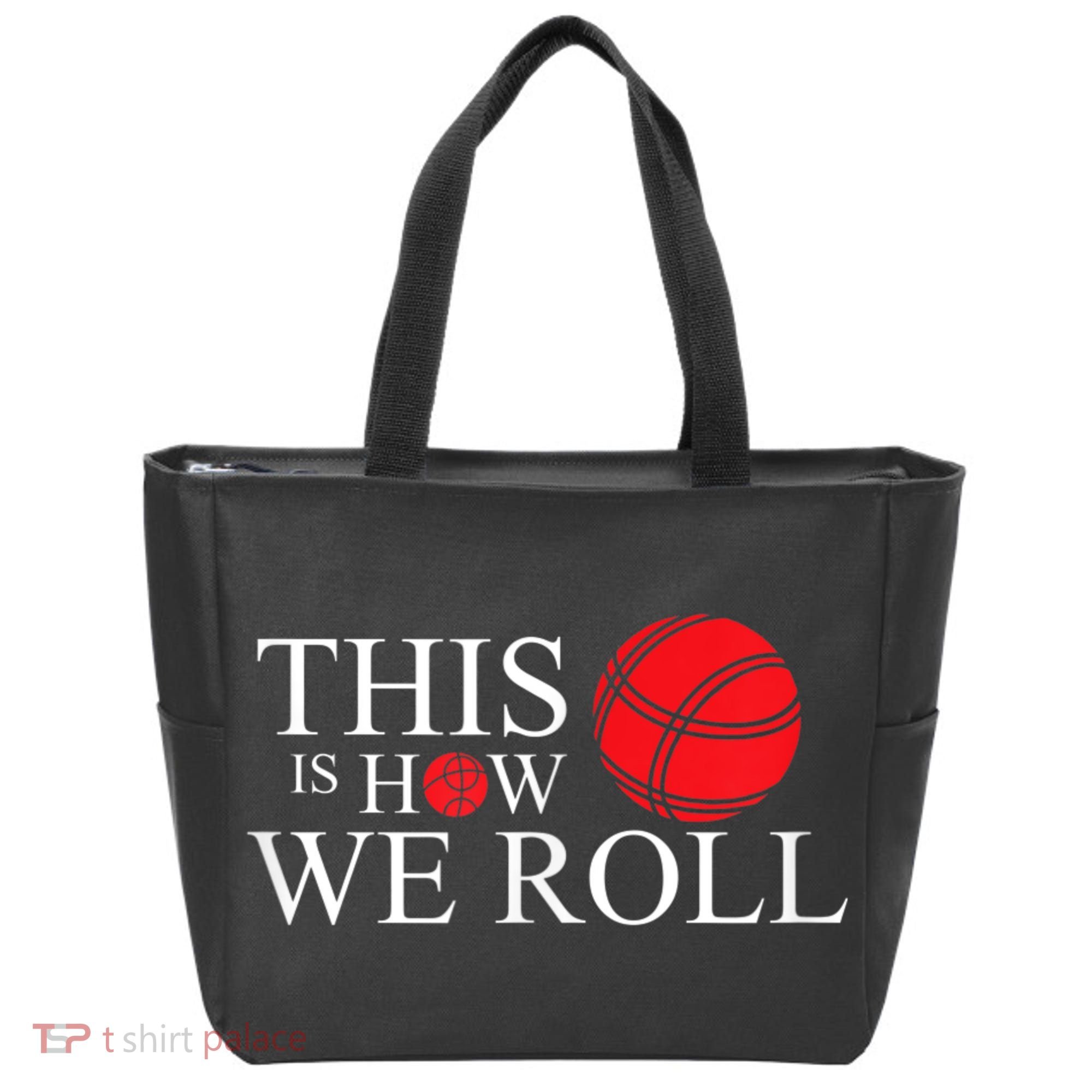 Funny Bocce Ball Bocce Tote Bag