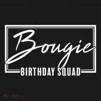 Funny Bougie Birthday Squad Matching Group Shirts Women's Tank Top thumb 5