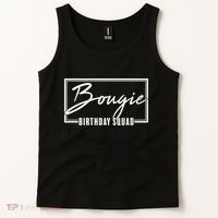Funny Bougie Birthday Squad Matching Group Shirts Tank Top thumb 2