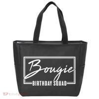 Funny Bougie Birthday Squad Matching Group Shirts Tote Bag thumb 0