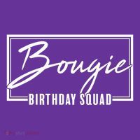Funny Bougie Birthday Squad Matching Group Shirts Baby Bodysuit thumb 2