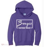 Funny Bougie Birthday Squad Matching Group Shirts Kids Hoodie thumb 0