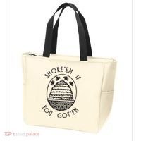 Funny Beekeeping Bee, Smoke Them Honey Bees Tee Gift Tote Bag thumb 3