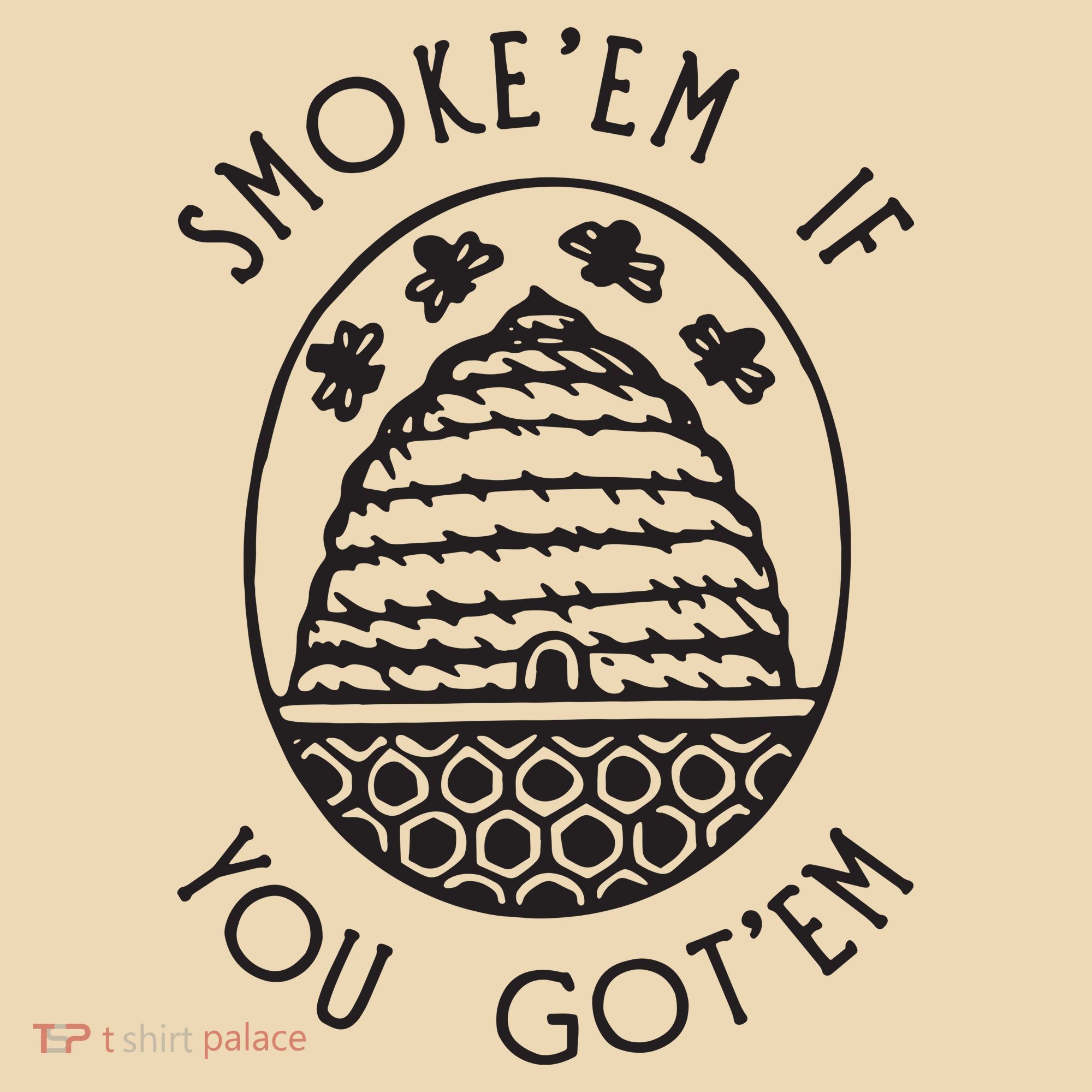 Funny Beekeeping Bee, Smoke Them Honey Bees Tee Gift Tote Bag