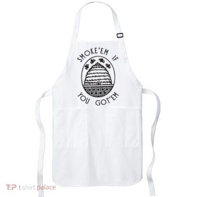 Funny Beekeeping Bee, Smoke Them Honey Bees Tee Gift Apron