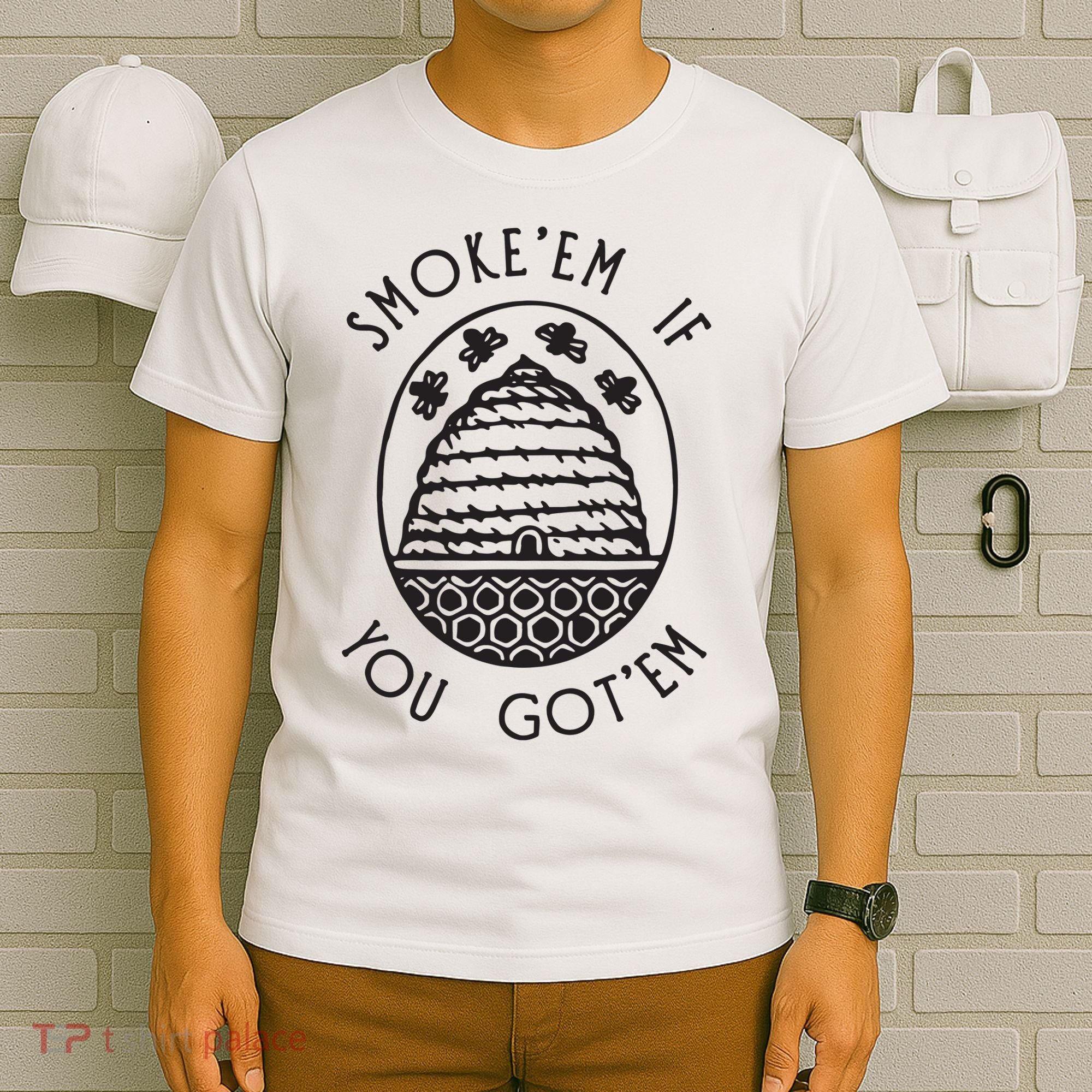 Funny Beekeeping Bee, Smoke Them Honey Bees Tee Gift T-Shirt