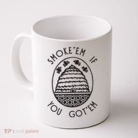 Funny Beekeeping Bee, Smoke Them Honey Bees Tee Gift Coffee Mug thumb 0