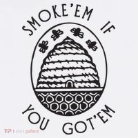 Funny Beekeeping Bee, Smoke Them Honey Bees Tee Gift Mousepad thumb 1