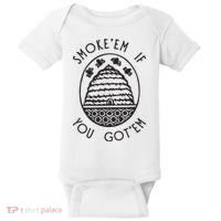 Funny Beekeeping Bee, Smoke Them Honey Bees Tee Gift Baby Bodysuit thumb 0
