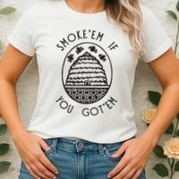 Funny Beekeeping Bee, Smoke Them Honey Bees Tee Gift Women's T-Shirt thumb 2