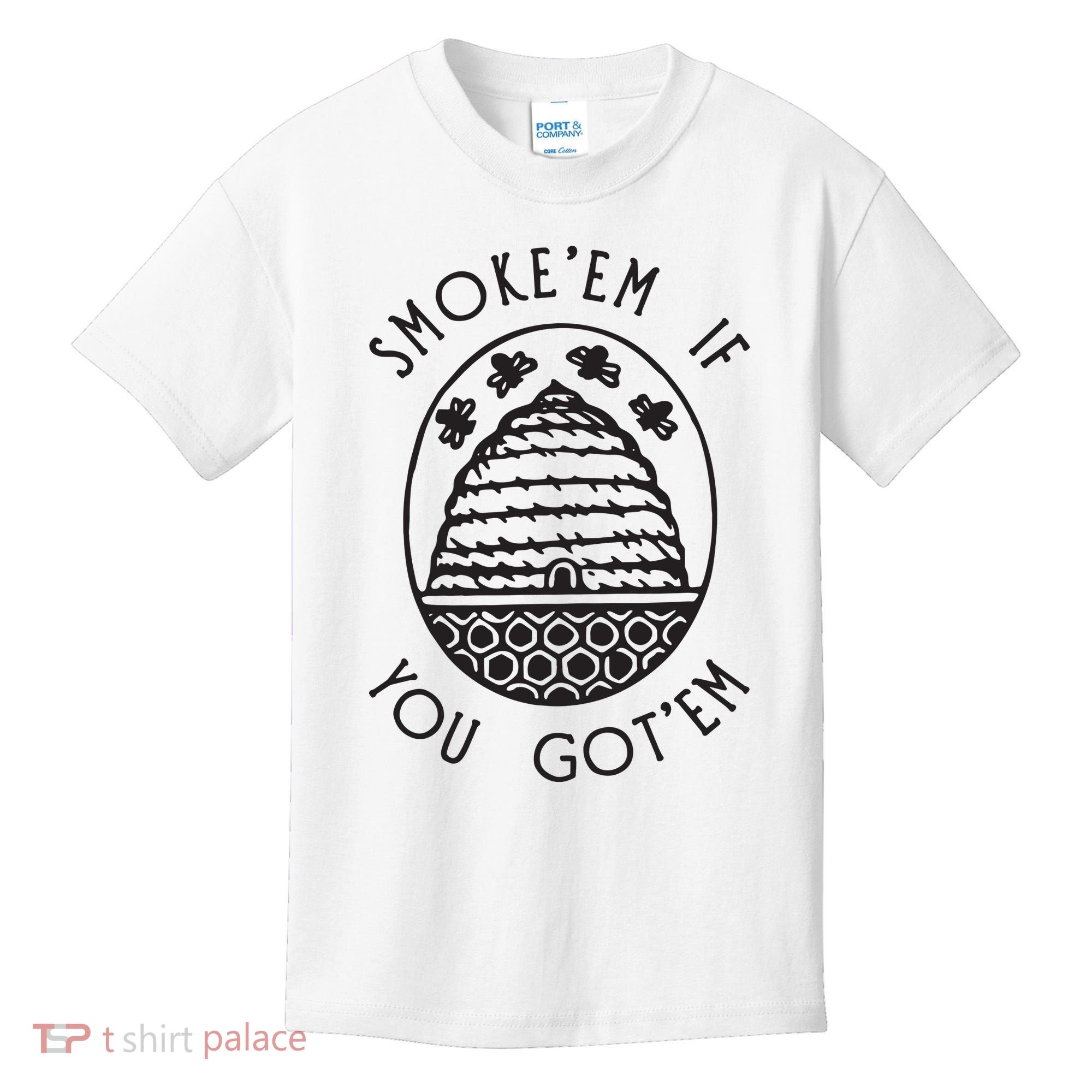 Funny Beekeeping Bee, Smoke Them Honey Bees Tee Gift Kids T-Shirt