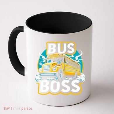 Funny Bus Boss School Bus Driver Back To School Gift Coffee Mug