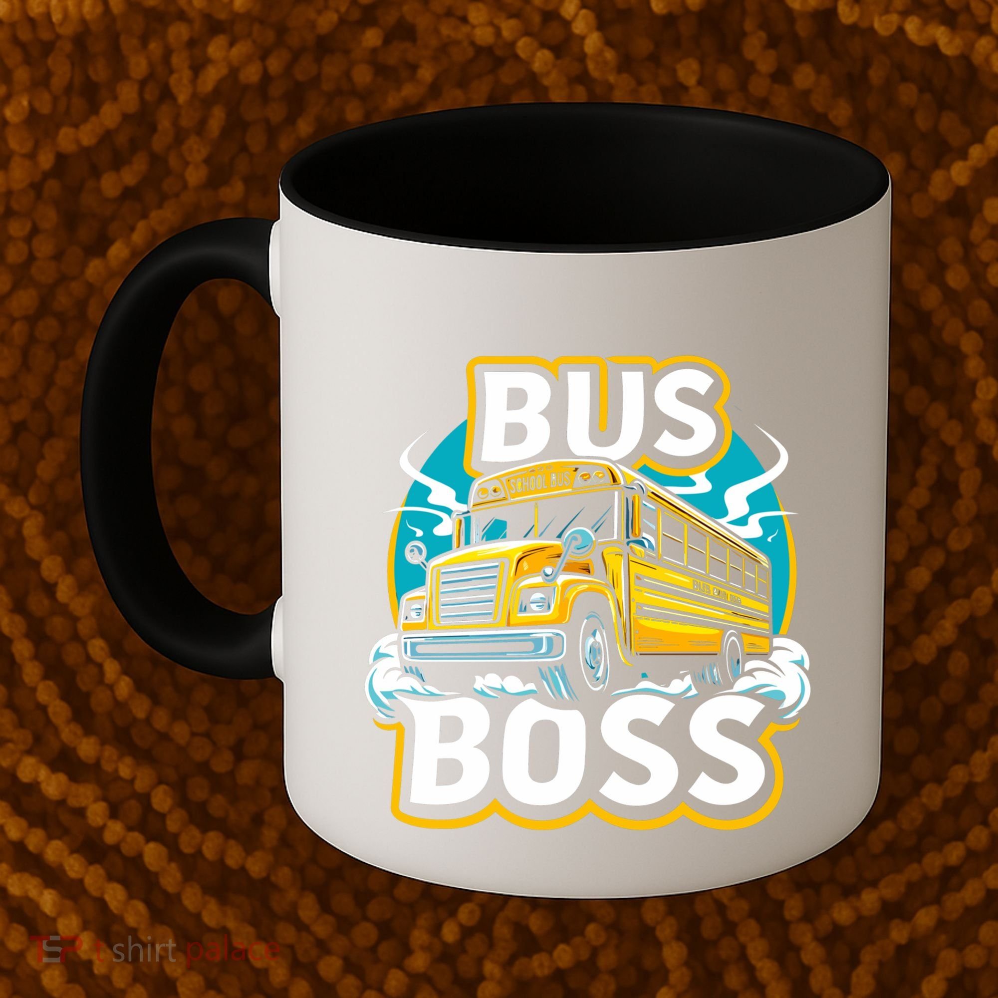 Funny Bus Boss School Bus Driver Back To School Gift Coffee Mug