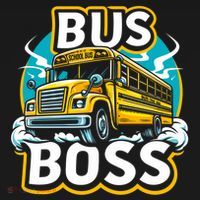 Funny Bus Boss School Bus Driver Back To School Gift Ornament thumb 1