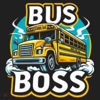 Funny Bus Boss School Bus Driver Back To School Gift Hat thumb 2