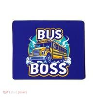 Funny Bus Boss School Bus Driver Back To School Gift Mousepad thumb 0