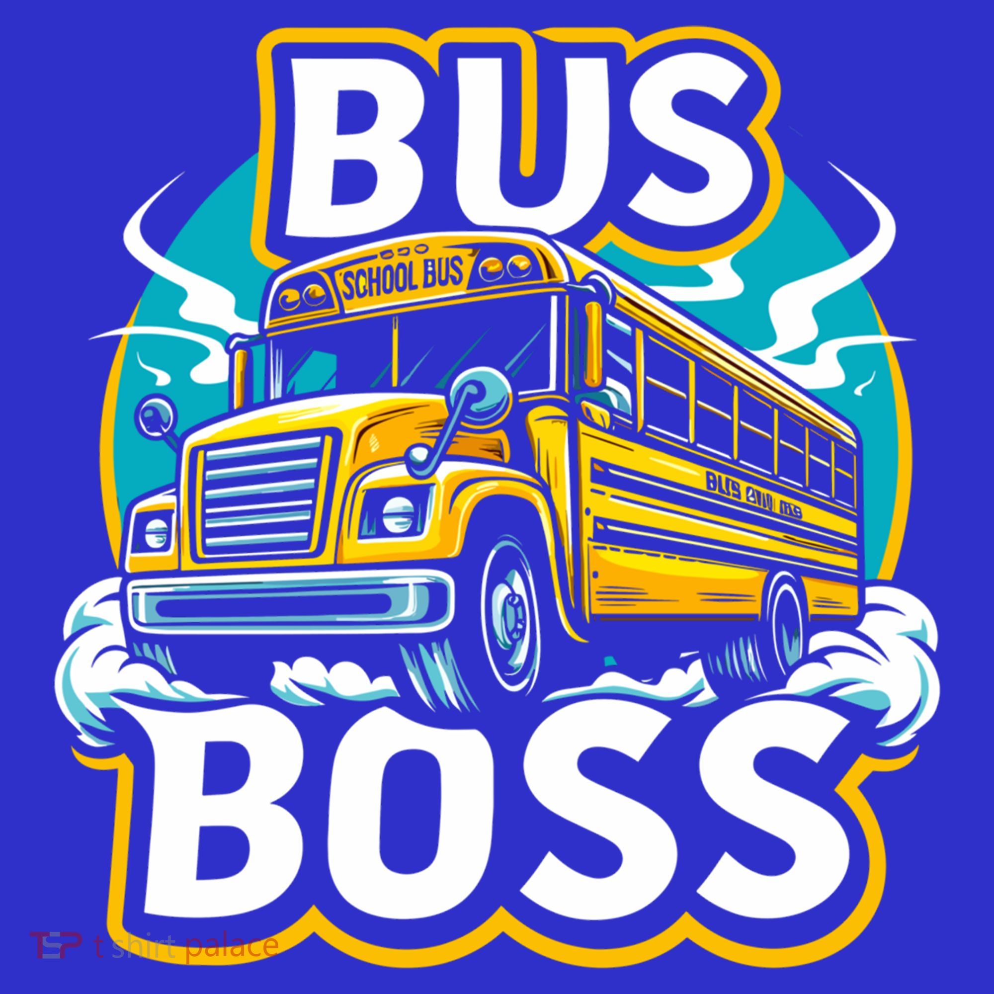 Funny Bus Boss School Bus Driver Back To School Gift Women's Tank Top