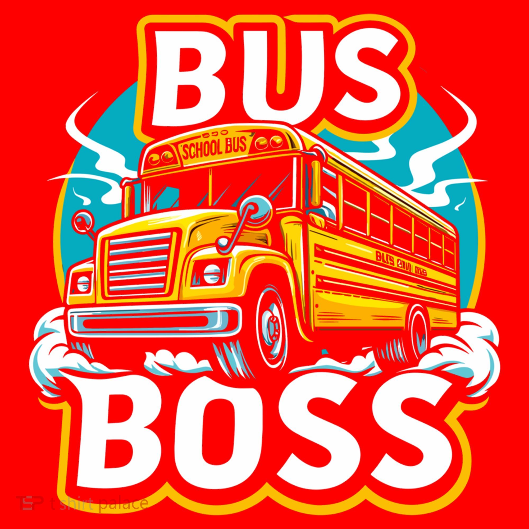 Funny Bus Boss School Bus Driver Back To School Gift Santa Hat