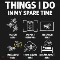 Funny Beekeeper Beekeeping For Beekeeper Doggie Tank thumb 4
