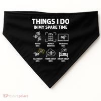Funny Beekeeper Beekeeping For Beekeeper USA-Made Doggie Bandana thumb 0