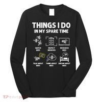 Funny Beekeeper Beekeeping For Beekeeper Long Sleeve Shirt thumb 0