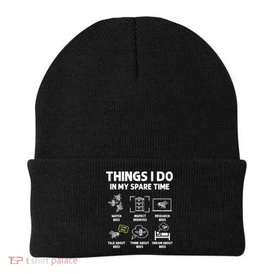 Funny Beekeeper Beekeeping For Beekeeper Beanie