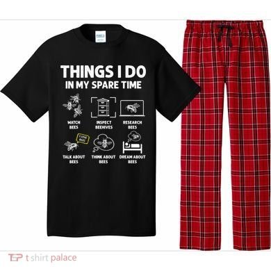 Funny Beekeeper Beekeeping For Beekeeper Pajama Set
