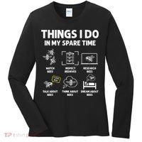 Funny Beekeeper Beekeeping For Beekeeper Women's Long Sleeve Shirt thumb 0