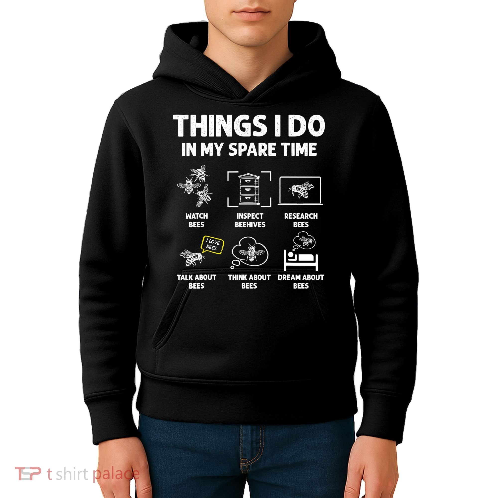 Funny Beekeeper Beekeeping For Beekeeper Kids Hoodie