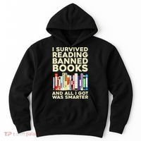 Funny Banned Books Art For  Cool Read Banned Books  Hoodie thumb 0