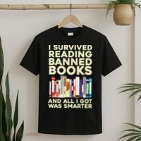 Funny Banned Books Art For  Cool Read Banned Books  T-Shirt thumb 2