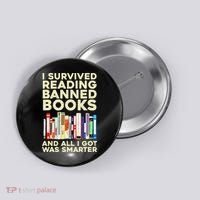 Funny Banned Books Art For  Cool Read Banned Books  Button thumb 0