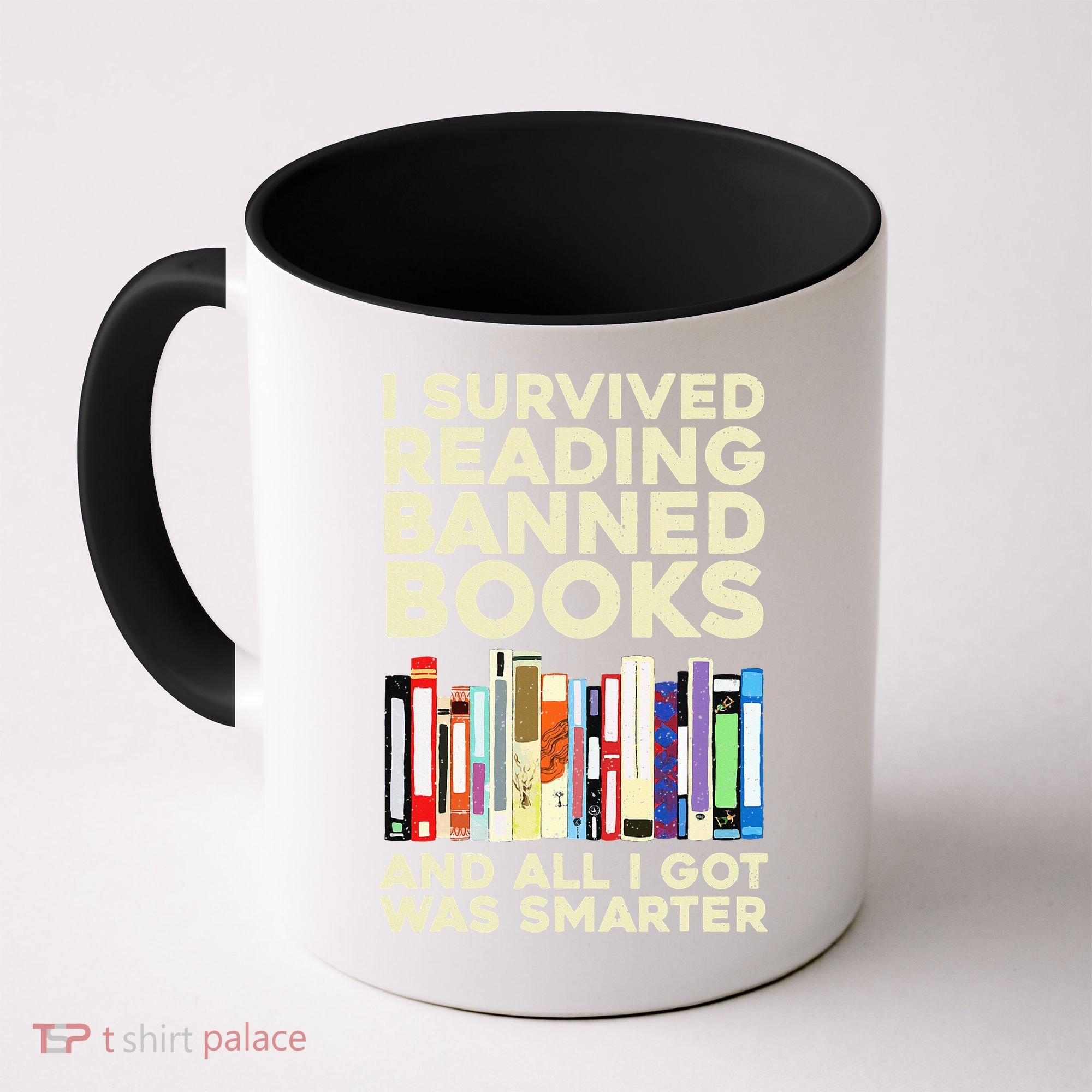 Funny Banned Books Art For  Cool Read Banned Books  Coffee Mug