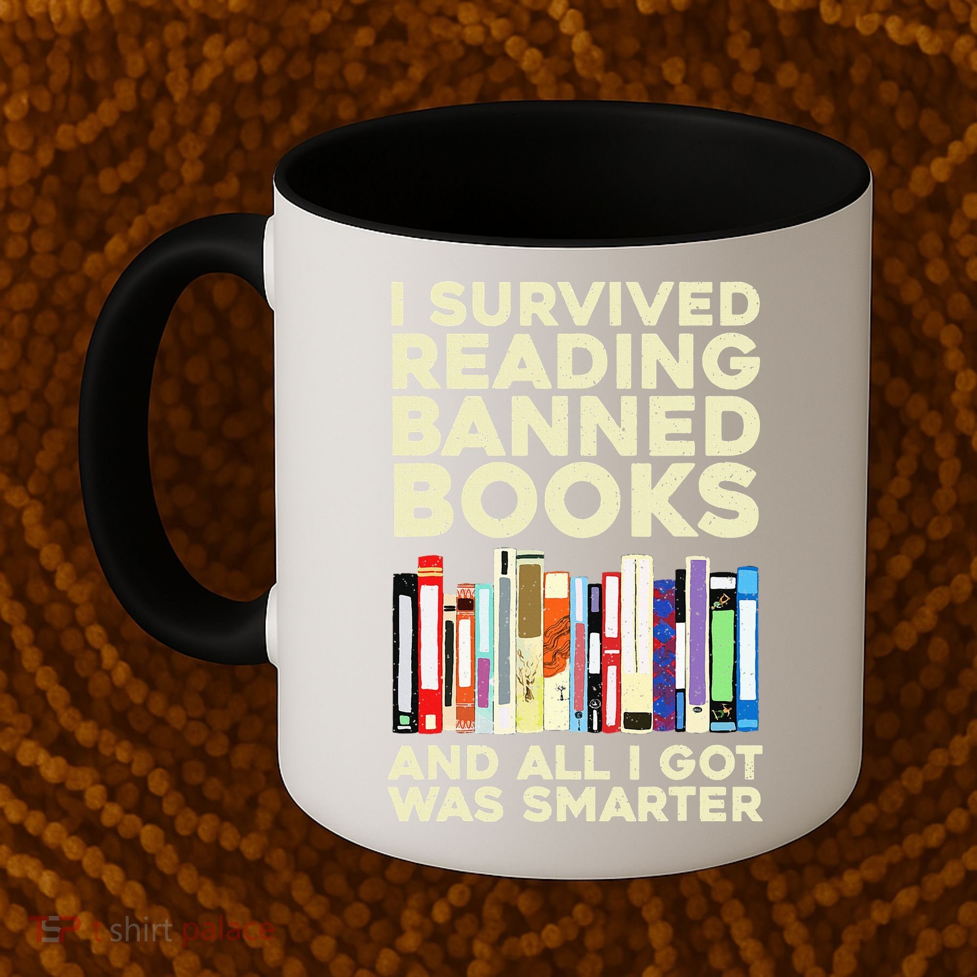 Funny Banned Books Art For  Cool Read Banned Books  Coffee Mug