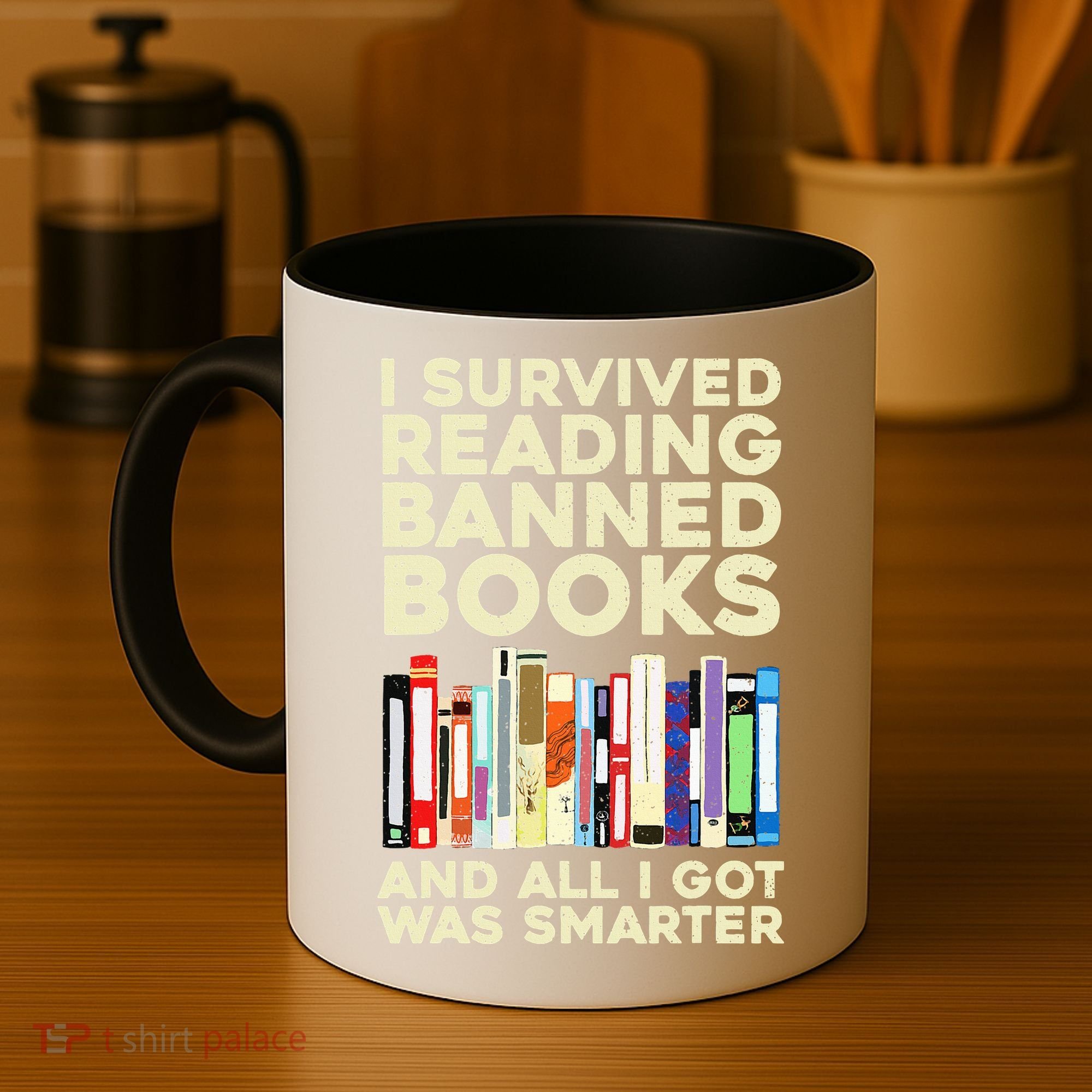 Funny Banned Books Art For  Cool Read Banned Books  Coffee Mug