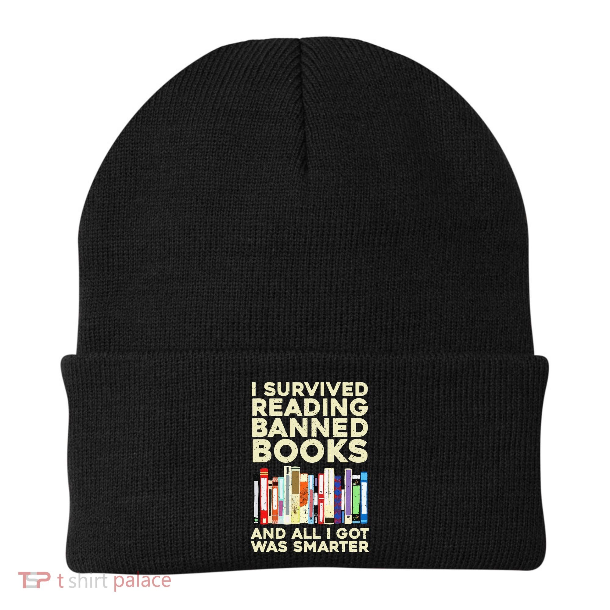 Funny Banned Books Art For  Cool Read Banned Books  Beanie
