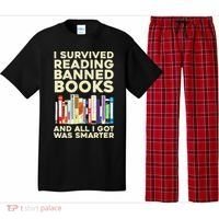 Funny Banned Books Art For  Cool Read Banned Books  Pajama Set thumb 0