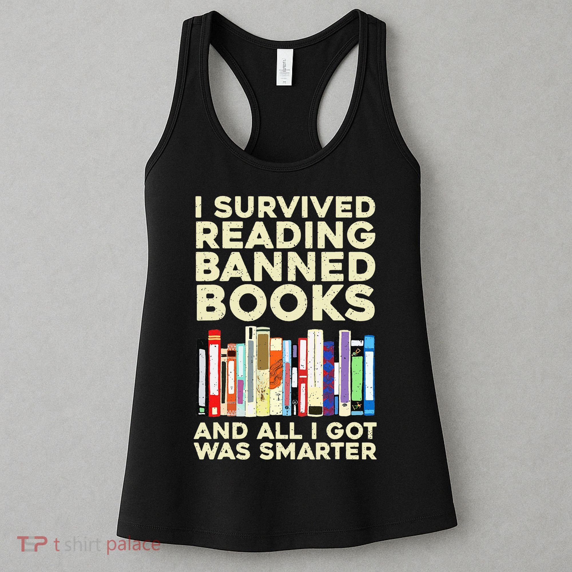 Funny Banned Books Art For  Cool Read Banned Books  Women's Tank Top